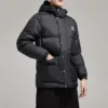 Aşağı Dolgulu Puffer Ceket Asya Bedenleri “Siyah”