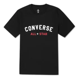 All Varsity Grafik Tişört Asya Bedenleri “Siyah”