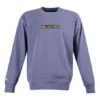 İş İşareti Nakışlı Polar Sweatshirt Asya Bedenleri “Mor”