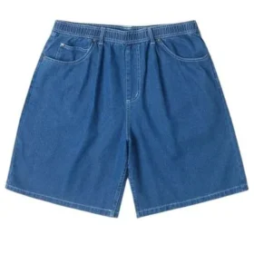 Baggy 9″ Denim Şort Asya Bedenleri “Lt Stone Wash”