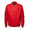 Basic Padded Bomber Asya Bedenleri “Kırmızı”