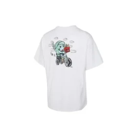 Biking World Tee Asya Bedenleri “Beyaz”