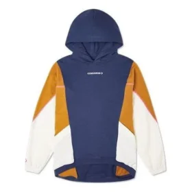 Bloklu Alt Terrain Kapüşonlu Sweatshirt Asya Bedenleri “Midnight Navy”