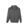 Bol Kesim Sneaker Yama Kapüşonlu Sweatshirt Asya Bedenleri “Siyah Gri”