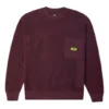 Carpenter Crew Pullover Kazak Asya Bedenleri “Kahverengi”