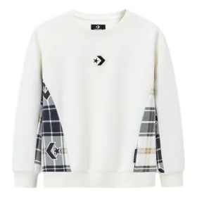 Casual Crew Sweater Asya Bedenleri “Beyaz Siyah”