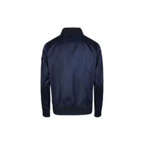 Casual Spor Dik Yaka Beyzbol Ceket Asya Bedenleri “Navy”