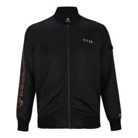 Casual Sports Stand Collar Baseball Ceket Asya Bedenleri “Siyah”