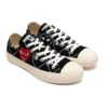 CDG x Converse Chuck Taylor All Star Multi Heart Siyah “Beyaz Kırmızı”