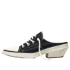 Chuck 70 De Luxe Sivri Burunlu Topuklu Platform “Siyah”