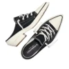 Chuck 70 De Luxe Sivri Burunlu Topuklu Platform “Siyah”