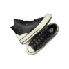 Chuck 70 Deri Yüksek “Siyah Egret”