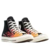 Chuck 70 Fire “Siyah Kırmızı Sarı”