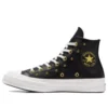 Chuck 70 Hi “Black White Gold Metallic”
