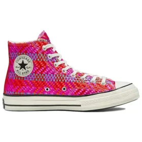 Chuck 70 Hi “Culture Weave – Kırmızı Pembe”