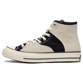 Chuck 70 Hi Retro Sport “Egret Siyah Beyaz”