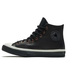 Chuck 70 HI “Siyah Deri Beyaz”