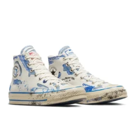 Chuck 70 High “ADER ERROR”s – Beyaz İmparatorluk Mavisi”