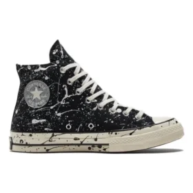 Chuck 70 High “Archive Paint Splatter – Siyah”