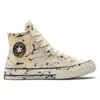Chuck 70 High “Arşiv Boya Sıçraması – Egret”