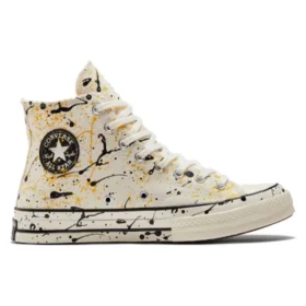 Chuck 70 High “Arşiv Boya Sıçraması – Egret”