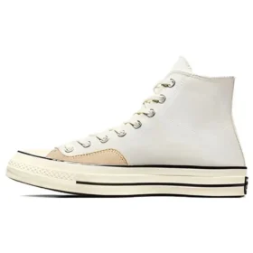 Chuck 70 High “Crafted Patchwork – Egret”