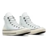 Chuck 70 High Deri “Beyaz Bej”