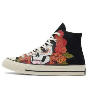 Chuck 70 High “Dia de los Muertos – Siyah”