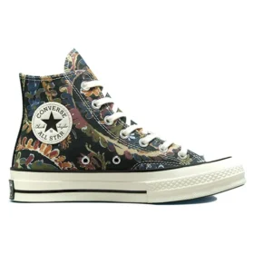 Chuck 70 High “Fall Florals – Siyah”