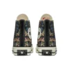 Chuck 70 High “Fall Florals – Siyah”