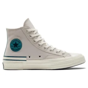 Chuck 70 High “Gri Fildişi Mavi”