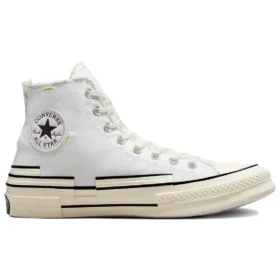 Chuck 70 High “Hacked Heel Edge Glow – Beyaz”