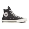 Chuck 70 High “Houndstooth Shine – Siyah”