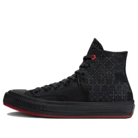 Chuck 70 High “Çin Yeni Yılı – Siyah Patchwork”