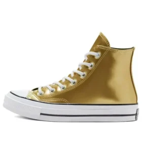 Chuck 70 High “Industrial Glam – Metalik Altın”