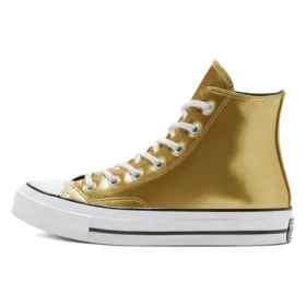 Chuck 70 High “Industrial Glam – Metalik Altın”
