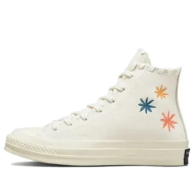 Chuck 70 High “Nakışlı Çiçek – Egret”