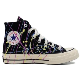 Chuck 70 High “Paint Splatter – Siyah”