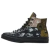Chuck 70 High “Patchwork Blok Desenli – Kamuflaj Siyah”