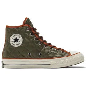 Chuck 70 High “Workwear Quilting – Yeşil Kahverengi”