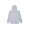 Chuck 70 Logo İşlemeli Bol Kesim Kapüşonlu Sweatshirt Gri Mavi
