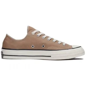 Chuck 70 OX Düşük Bilekli Retro Kaykay Ayakkabısı Kahverengi
