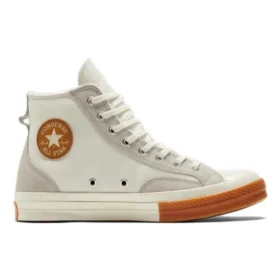 Chuck 70 Yüksek “Astarlı Renk Blok – Vintage Beyaz Sakız”