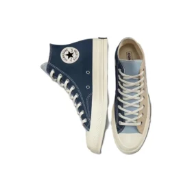 Chuck 70s Tri-Panel High “Bej Lacivert Beyaz”