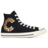 Chuck 70s Wild Logo High Top C-Leopard “Siyah Beyaz”