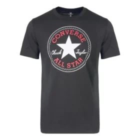 Chuck Patch Tişört Asya Bedenleri “Siyah”
