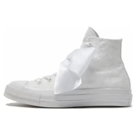 Chuck Taylor 70S Yüksek Bilekli “Çiçek Nakışlı Beyaz”