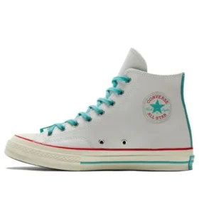 Chuck Taylor All Star 1970’ler “Beyaz Teal Kırmızı”