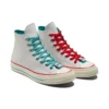 Chuck Taylor All Star 1970’ler “Beyaz Teal Kırmızı”