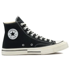 Chuck Taylor All Star 1970’ler Yüksek Bilekli Kanvas Ayakkabı “Siyah Beyaz”